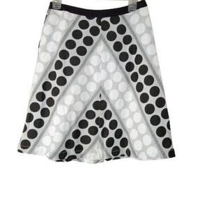 Bushwacker Big Polka A Line Skirt Cotton Zip